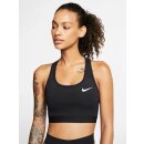 Nike Swoosh Sport-BH Damen - schwarz - Größe 2XL