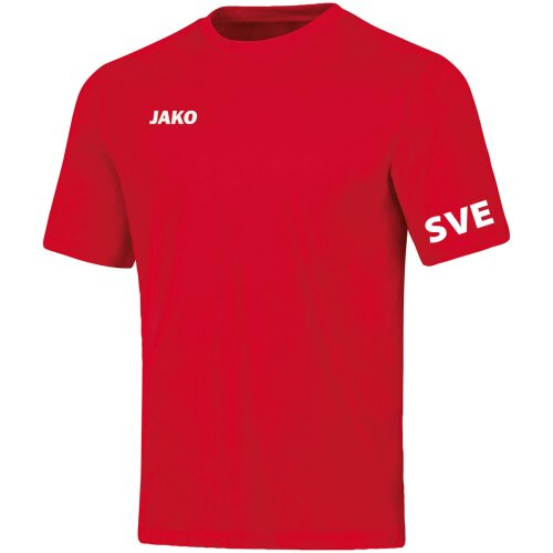 Jako T-Shirt Base - rot (rot) - Größe 116