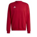 adidas Entrada 22 Sweatshirt Baumwolle Herren - rot - Größe XS